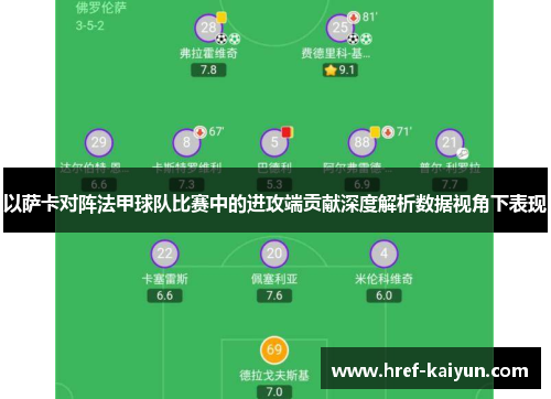 以萨卡对阵法甲球队比赛中的进攻端贡献深度解析数据视角下表现